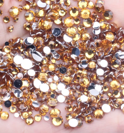 Citrine - Silverback Rhinestones