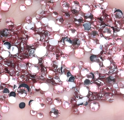 Ballet Slipper Pink - Silverback Rhinestones