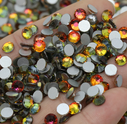Glass Rhinestones - Desert Sunset