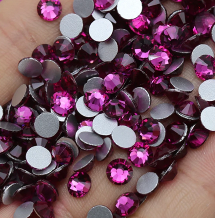 Glass Rhinestones - Dragon Fruit