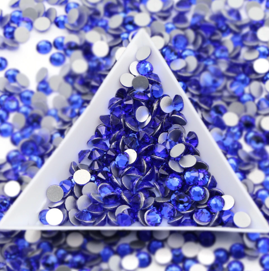 Glass Rhinestones - Deep Blue Sea