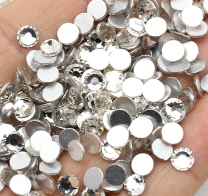 Glass Rhinestones - Mirage - Crystal