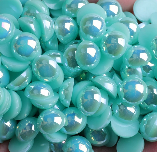 Pearls - Sea Foam Green AB