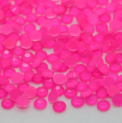 Glass Rhinestones - Neon Pink