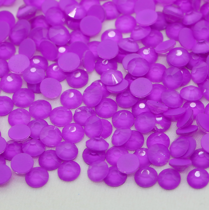 Glass Rhinestones - Neon Purple