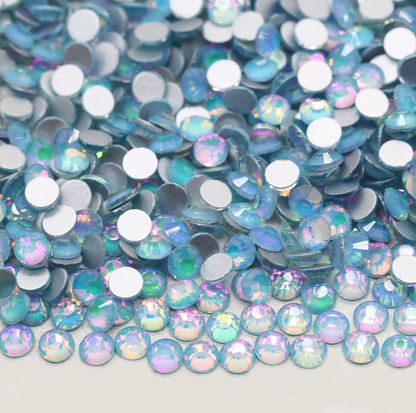 Glass Rhinestones - Shimmer Opal - Tiffany
