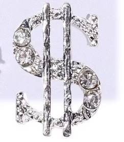Dollar Sign Charms (10 pieces)