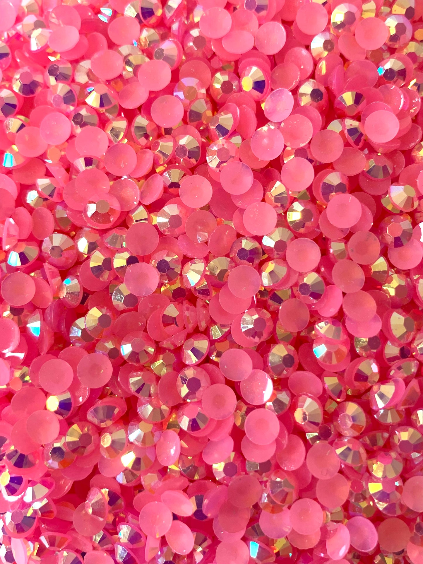 Pink - AB Jelly Rhinestones