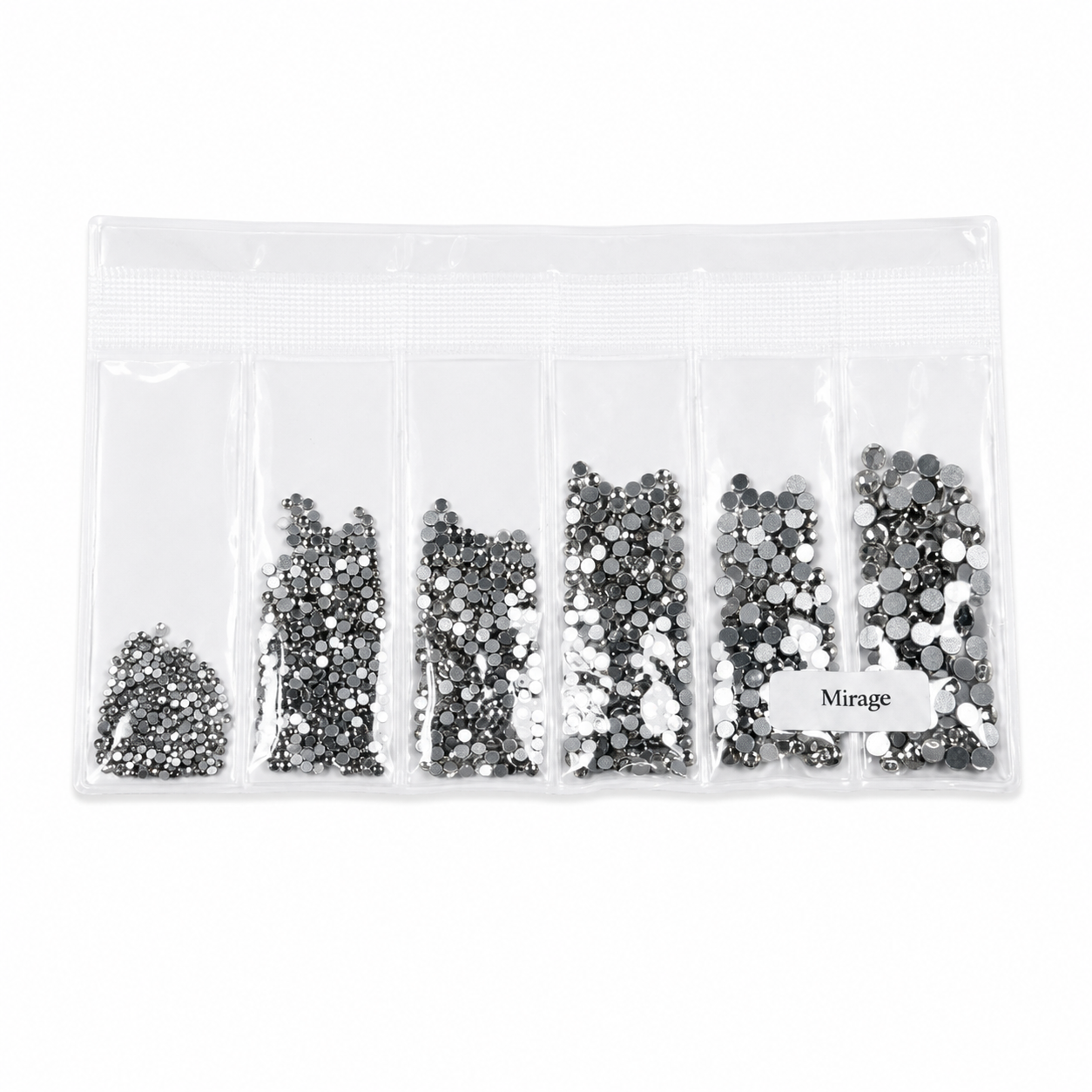 Glass Rhinestones - Mirage - Crystal