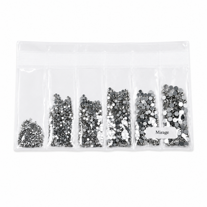 Glass Rhinestones - Mirage - Crystal