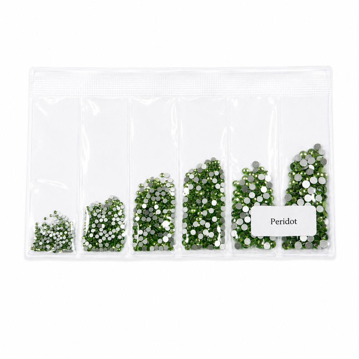 Glass Rhinestones - Peridot