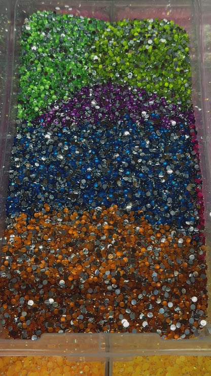 Electric Neon Mix - Silverback Rhinestones