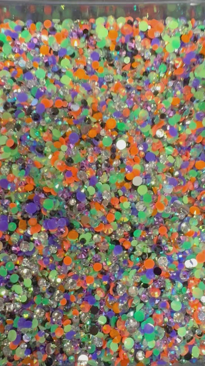 Spooky Sparkles  Rhinestone MIX